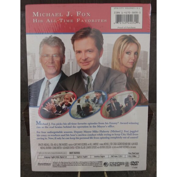 DVD Set Volume 1 & 2 Spin City with Michael J. Fox New Sealed - Picture 3 of 4